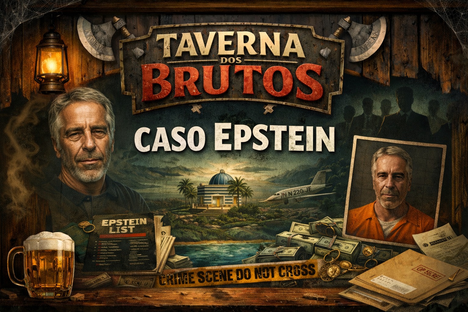 O “Senhor Demônio”: O Caso Jeffrey Epstein na Taverna dos Brutos
