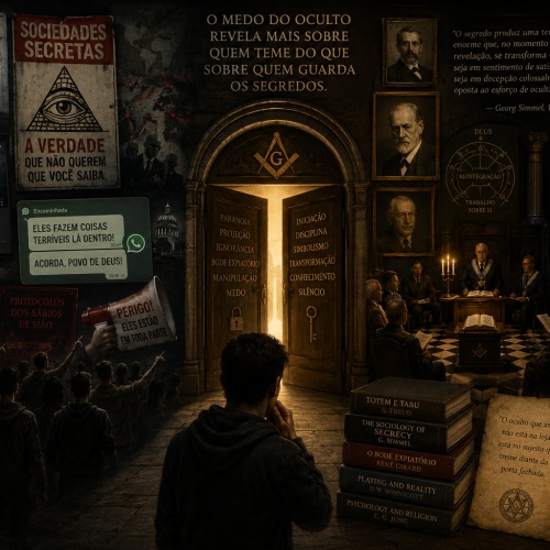 Por que as pessoas temem as sociedades secretas?