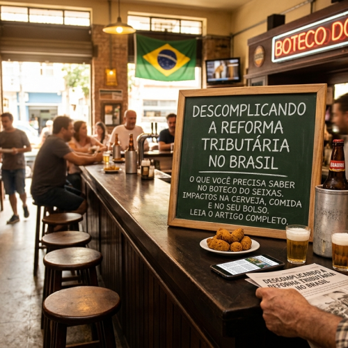 Descomplicando a Reforma Tributária: O Que Muda na Cervejinha, no Prato de Feijão e no Seu Bolso