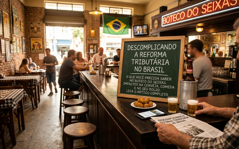Descomplicando a Reforma Tributária: O Que Muda na Cervejinha, no Prato de Feijão e no Seu Bolso