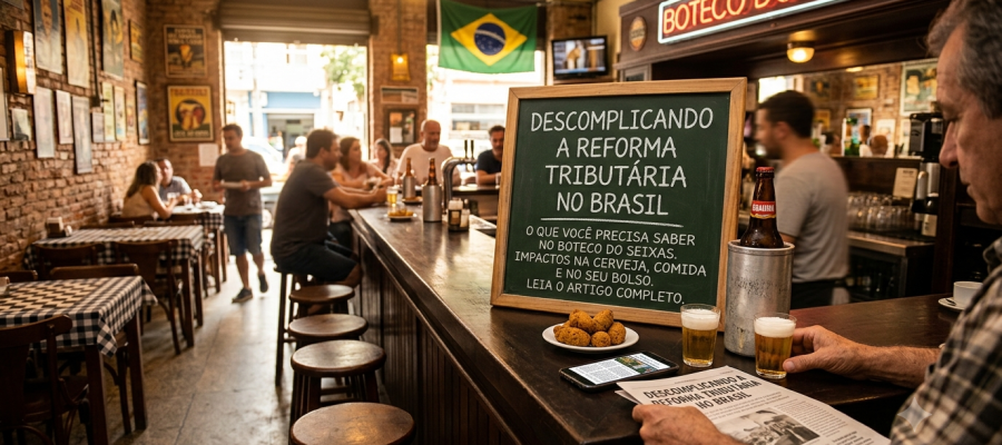 Descomplicando a Reforma Tributária: O Que Muda na Cervejinha, no Prato de Feijão e no Seu Bolso